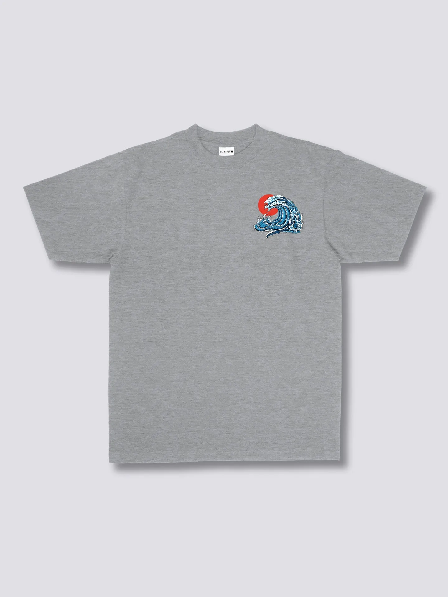 Wavy Phoenix Back T-shirt