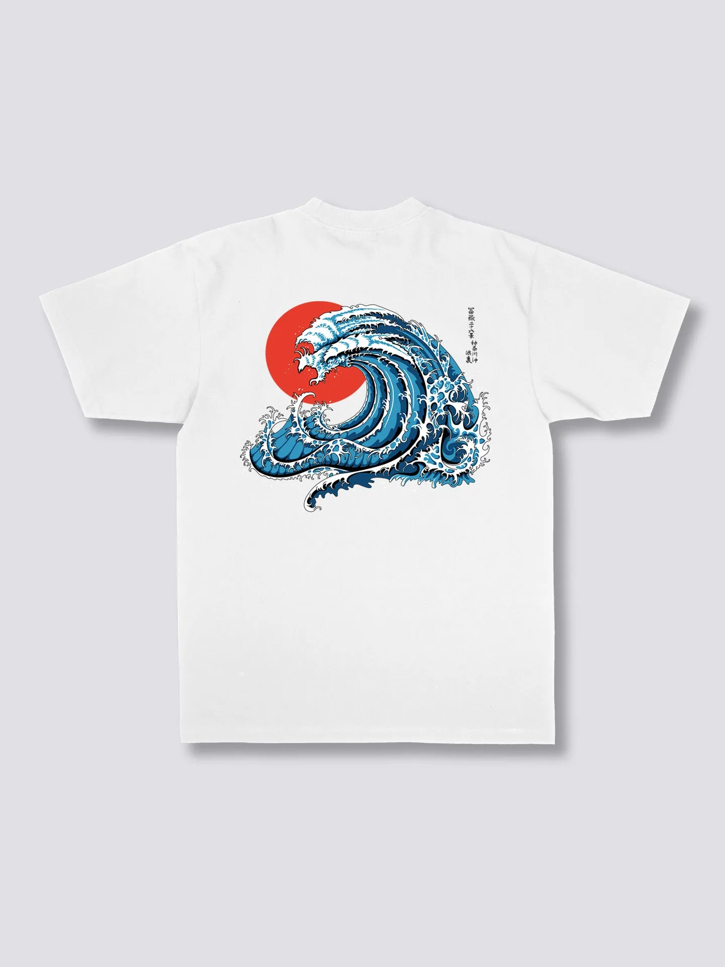 Wavy Phoenix Back T-shirt