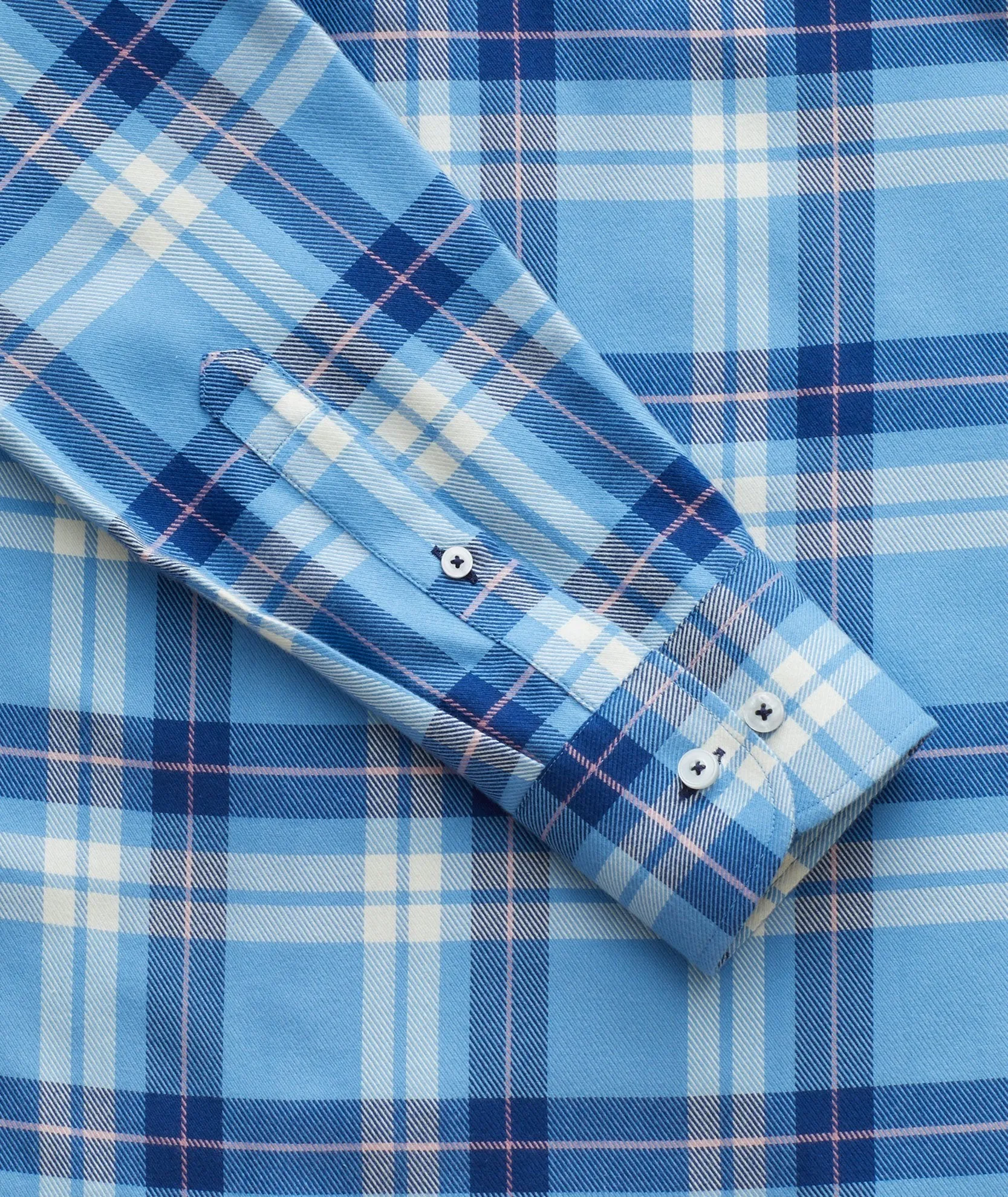 Wrinkle-Free Brushed Cotton Arrowood Shirt - FINAL SALE
