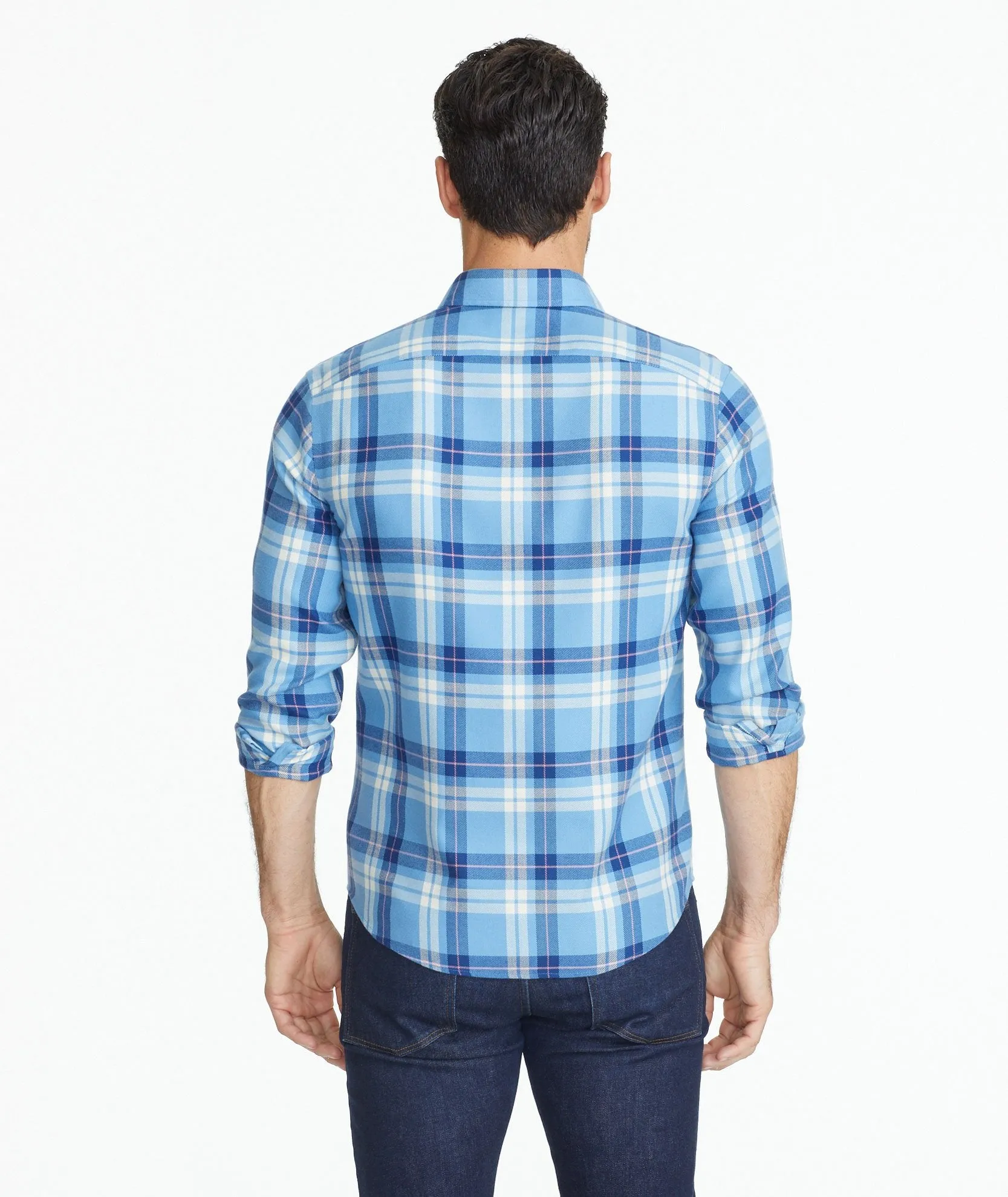 Wrinkle-Free Brushed Cotton Arrowood Shirt - FINAL SALE