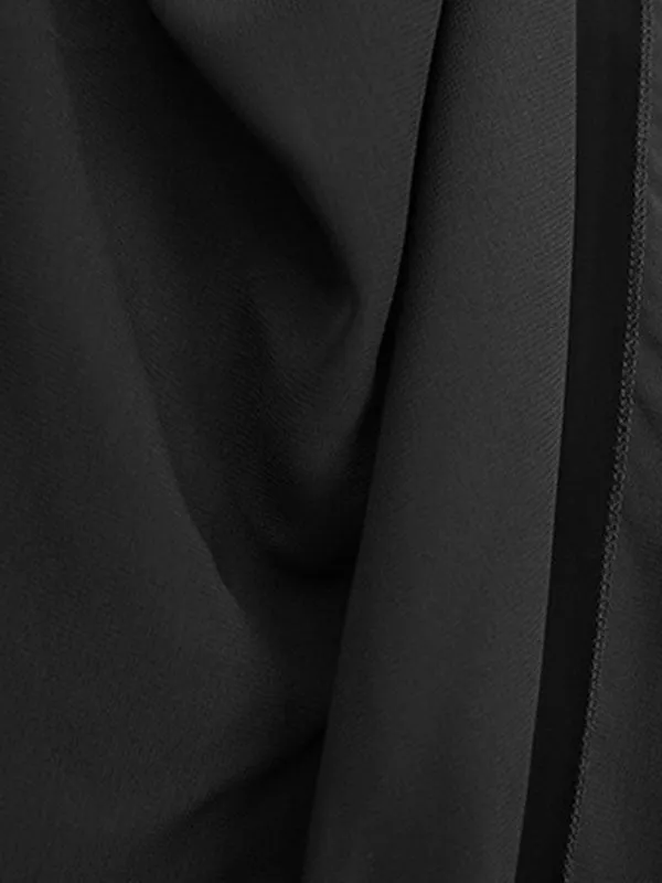 xakxx Harem Pants Loose Pleated Solid Color Ninth Pants