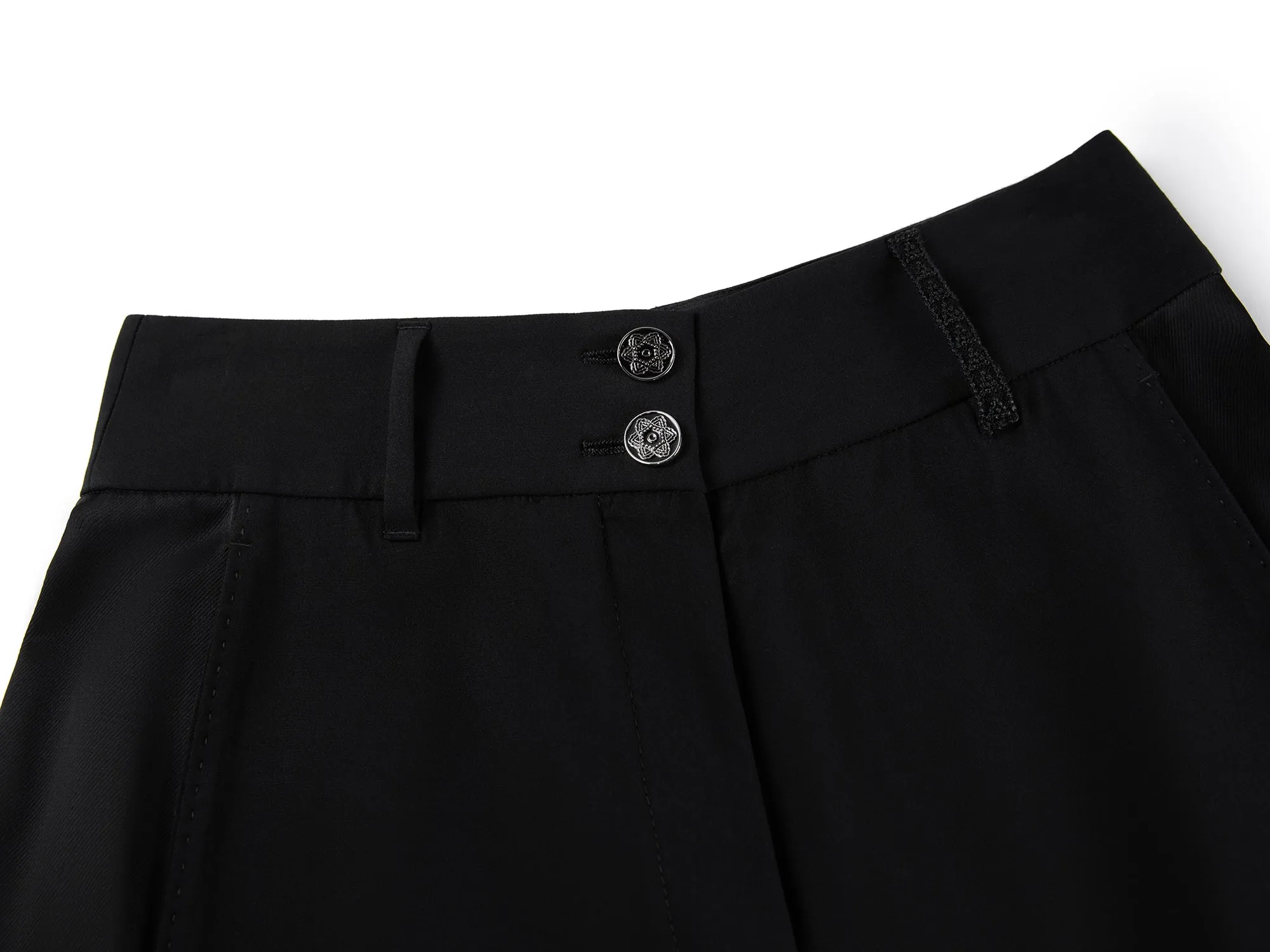 YAYING High-Waisted Wide Leg Pants