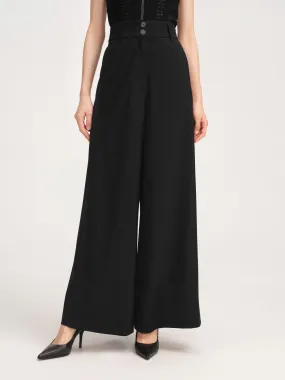 YAYING High-Waisted Wide Leg Pants